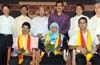 Sandesha Foundation honors 3 journalists on Kannada Press Day